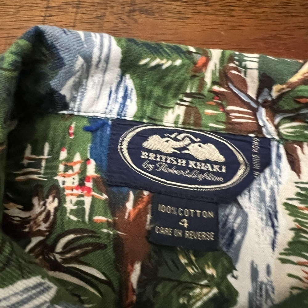 British Khaki | Cabin Moose button down shirt - Picture 2 of 3